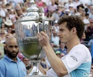 yapboz Andy Murray bir kupa katiyen